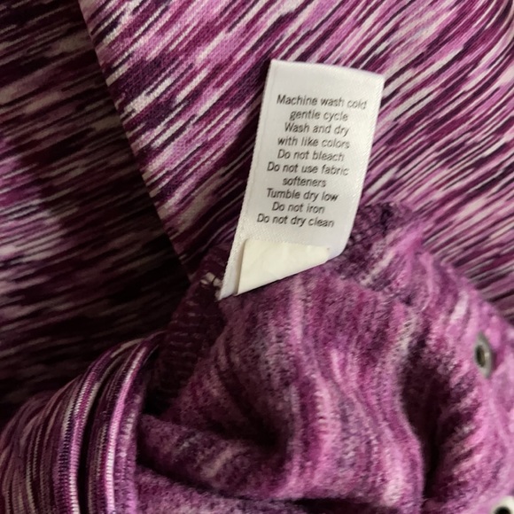 Athleta Coastal Space Dye Fleece Pullover - Picture 4 of 6